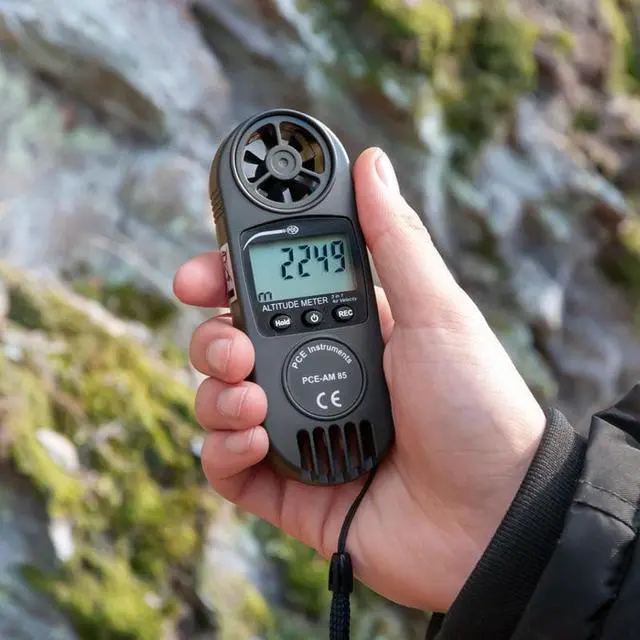 Alt view image 5 of 7 - PCE-AM 85 Environmental Climate Meter, -6,561 to 29,527 ft