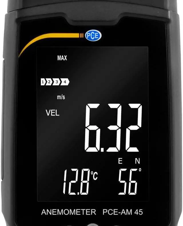 Alt view image 2 of 7 - PCE-AM 45 Environmental Climate Meter, 0.3 to 45.0 m/s