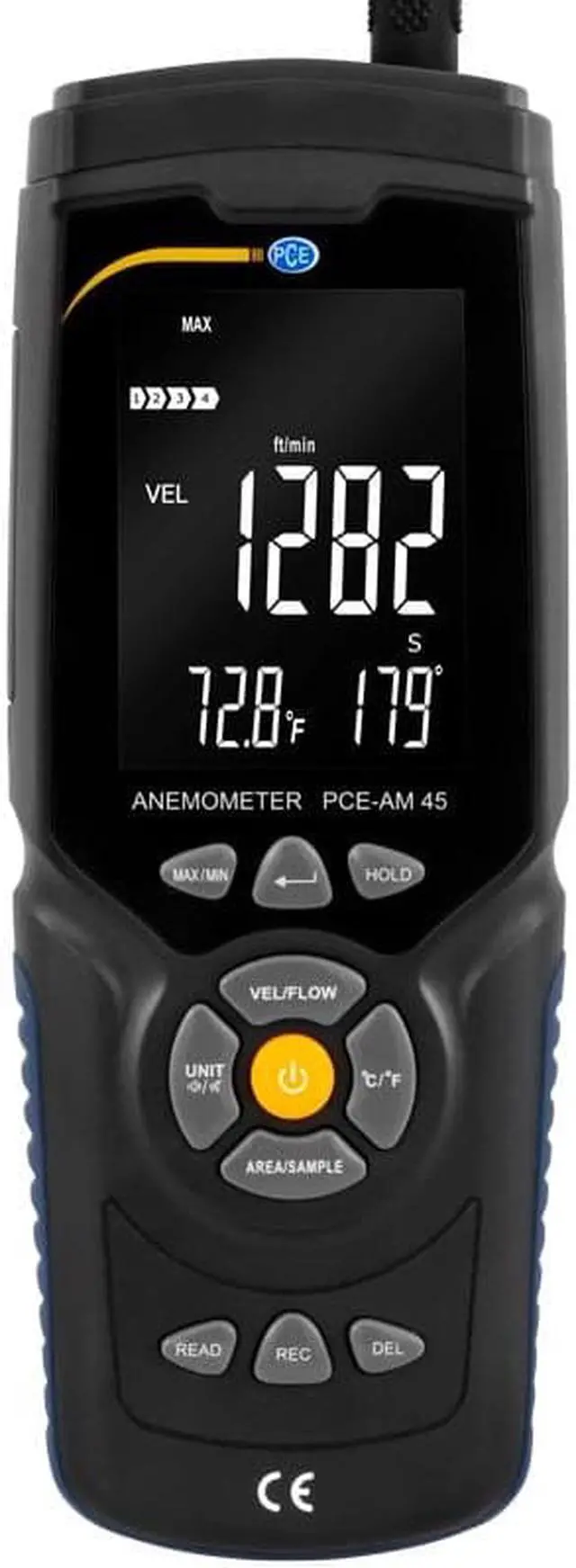 Alt view image 3 of 7 - PCE-AM 45 Environmental Climate Meter, 0.3 to 45.0 m/s