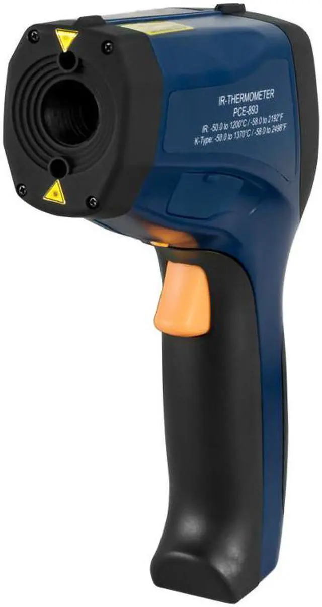 Alt view image 3 of 7 - PCE-893 Digital Infrared Thermometer, -58 to 2192°F