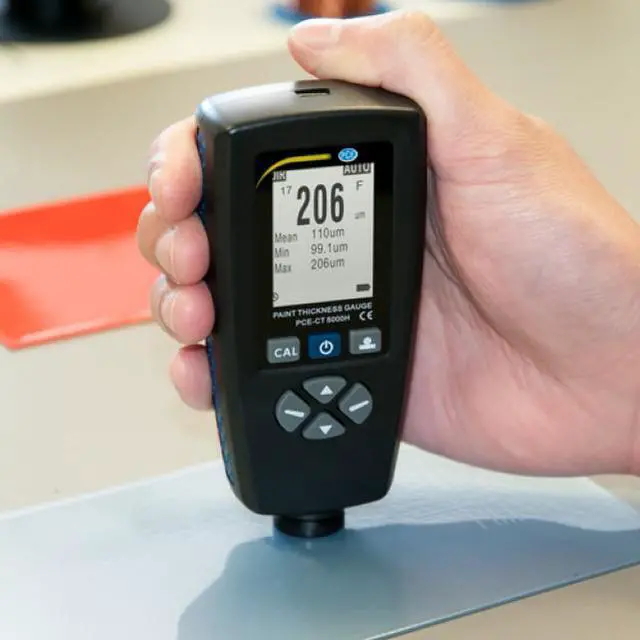 Alt view image 5 of 7 - PCE-CT 5000H Coating Thickness Gauge, Includes Type F and Type N probe