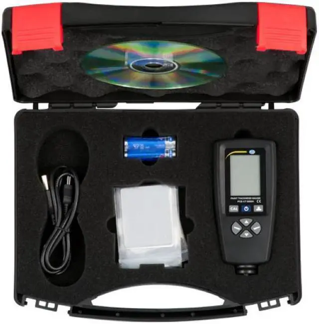 Alt view image 7 of 7 - PCE-CT 5000H Coating Thickness Gauge, Includes Type F and Type N probe