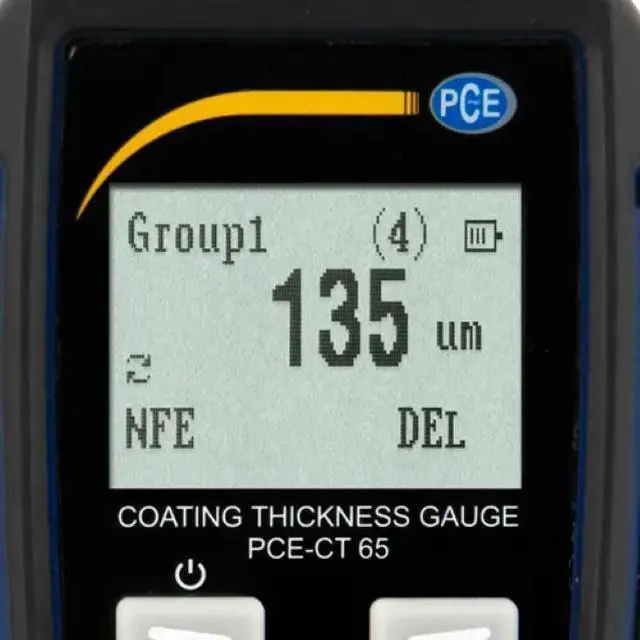 Alt view image 4 of 7 - PCE-CT 65 Coating Thickness Gauge, 0 to 1350 µm
