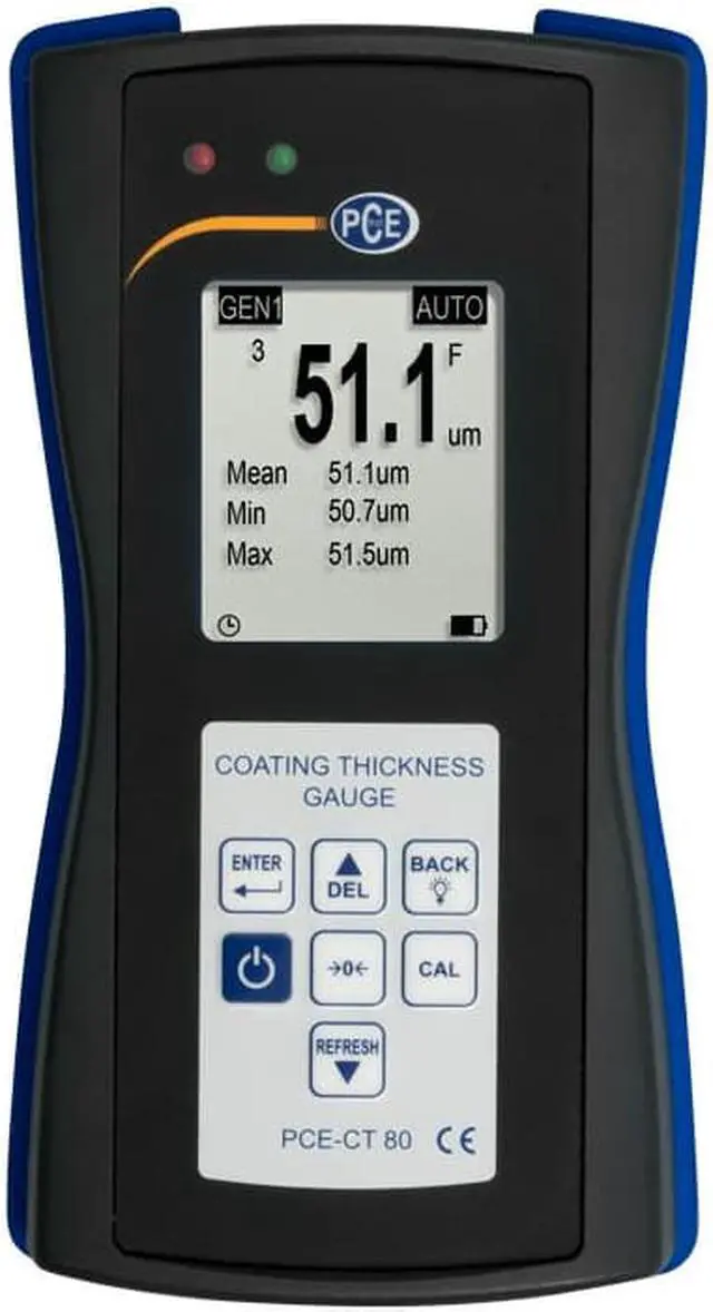 Alt view image 2 of 7 - PCE- CT 80 Coating Thickness Gauge, 0 to 5000 m