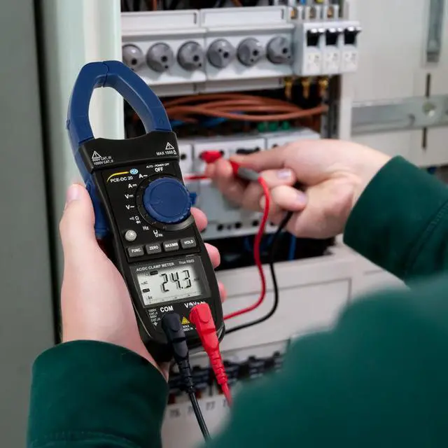 Alt view image 5 of 6 - PCE-DC 20 Digital Multimeter Current Clamp, Current Clamp opening 40 mm