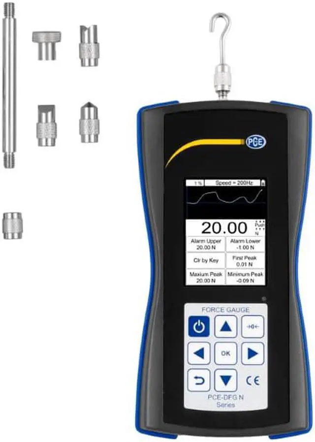 Main image of PCE-DFG N 20 Force Gauge, 0 to 20 N