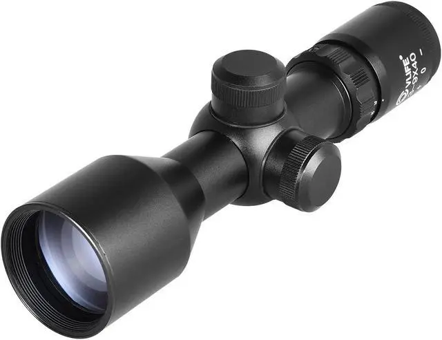 Main image of CVLIFE 3-9x40 Compact Rifle Scope Crosshair Reticle with Free Mounts for Quick Aiming and Shooting