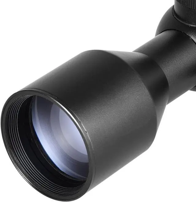 Alt view image 2 of 6 - CVLIFE 3-9x40 Compact Rifle Scope Crosshair Reticle with Free Mounts for Quick Aiming and Shooting