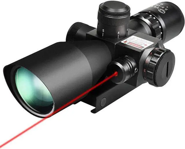 Main image of CVLIFE 2.5-10x40e Red & Green Illuminated Scope with 20mm Mount