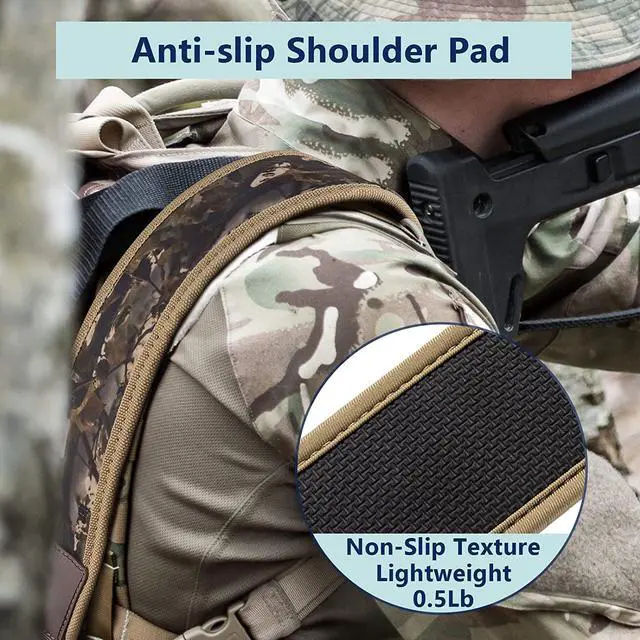 Alt view image 4 of 7 - 2 Point Sling with Swivels, Comfortable Neoprene Padded, Length Adjustable Shoulder Strap for Outdoors