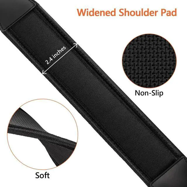 Alt view image 3 of 6 - 2 Point Sling with Swivels, Comfortable Neoprene Padded, Length Adjustable Shoulder Strap for Outdoors