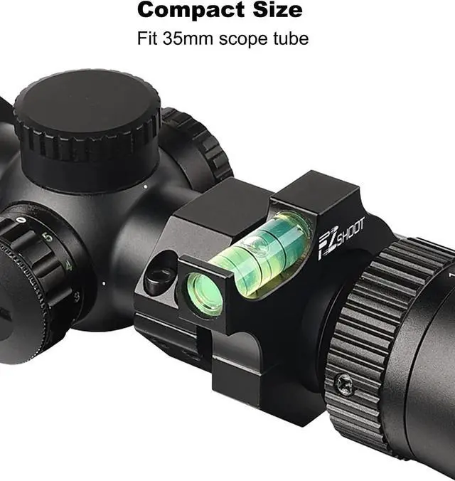 Alt view image 6 of 6 - Scope Level Precise Calibration, 35mm Scope Bubble Level, Scope Mounting Kit, Scope Leveling Kit, Rifle Level, Anti Cant Scope Level