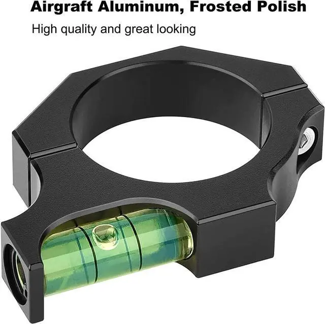 Alt view image 2 of 6 - Scope Level Precise Calibration, 34mm Scope Bubble Level, Scope Mounting Kit, Scope Leveling Kit, Rifle Level, Anti Cant Scope Level