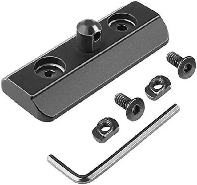 Alt view image 5 of 5 - CVLIFE Bipod Adapter Bipod Mount Sling Stud 4 T-Nuts 4 Screws and 1 Wrench