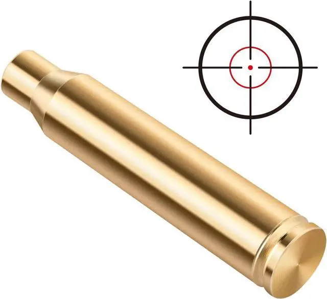 Alt view image 6 of 6 - Bore Sight 223 5.56mm/243, 308/30-06/25-06/ .270 Red Dot Laser Boresighter with Batteries