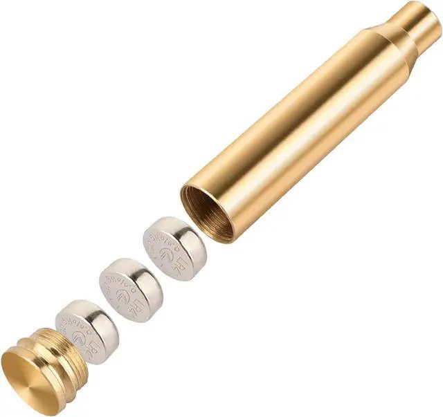 Alt view image 3 of 6 - Bore Sight 223 5.56mm/243, 308/30-06/25-06/ .270 Red Dot Laser Boresighter with Batteries