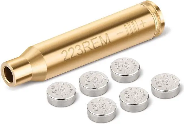 Main image of Bore Sight 223 5.56mm/243, 308/30-06/25-06/ .270 Red Dot Laser Boresighter with Batteries