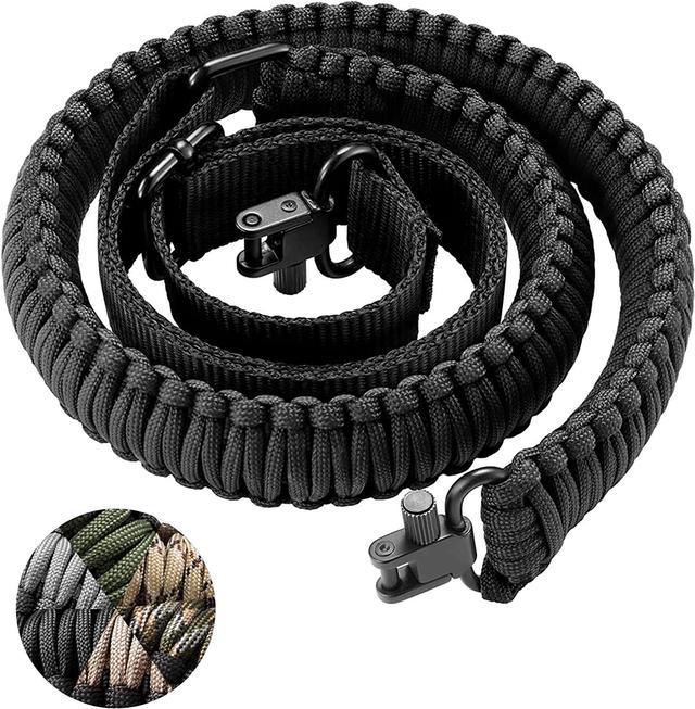 CVLIFE Rifle Sling 550 Paracord Sling 2 Point Sling with Tri-Lock