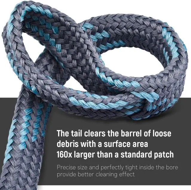 Alt view image 4 of 6 - Bore Cleaner, Gun Cleaner for .50 cal .54 cal, Reusable and Compact Bore Cleaner