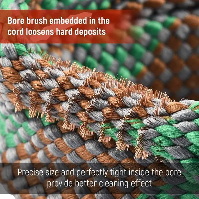 Alt view image 3 of 6 - Bore Cleaner, Gun Cleaner for .40 cal .41 cal, Reusable and Compact Bore Cleaner