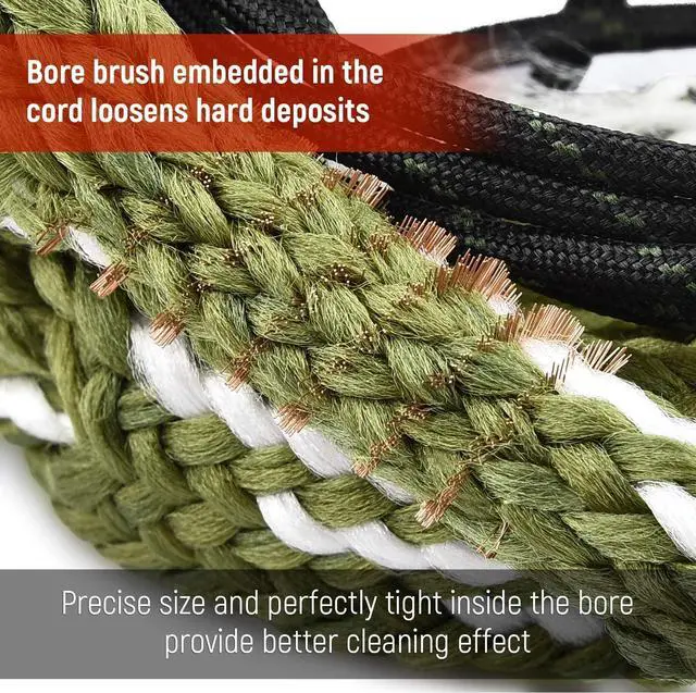 Alt view image 3 of 6 - Bore Cleaner, Gun Cleaner for 20 GA Gauge, Reusable and Compact Bore Cleaner