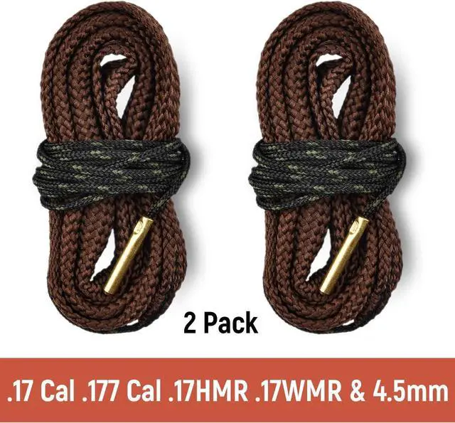 Alt view image 6 of 6 - Bore Cleaner, Gun Cleaner for .17 .177 Cal .17HMR .17WMR & 4.5mm, Reusable and Compact Bore Cleaner