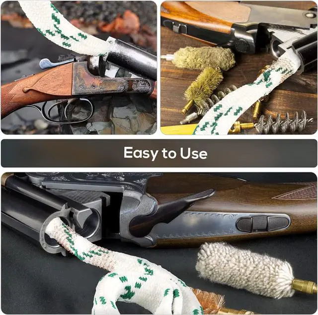 Alt view image 4 of 7 - Bore Cleaner, Gun Cleaner for 12 GA Gauge, Reusable and Compact Bore Cleaner