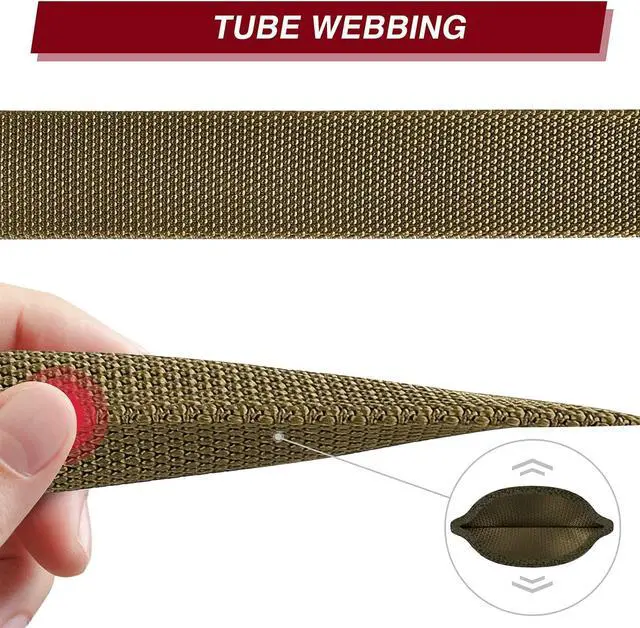 Alt view image 5 of 6 - CVLIFE 2 Point Sling 1.25" Wide Tube Webbing with Fast Loop for Outdoor Sports