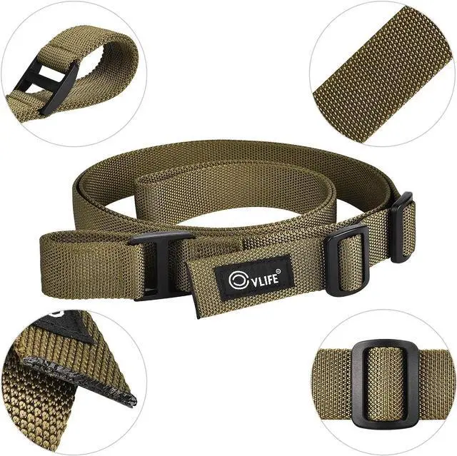 Alt view image 3 of 6 - CVLIFE 2 Point Sling 1.25" Wide Tube Webbing with Fast Loop for Outdoor Sports