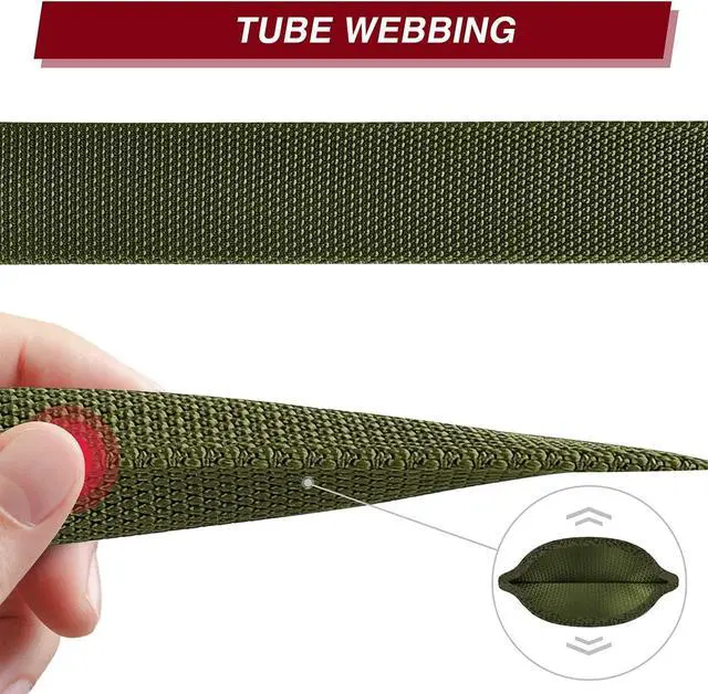 Alt view image 5 of 6 - CVLIFE 2 Point Sling 1.25" Wide Tube Webbing with Fast Loop for Outdoor Sports