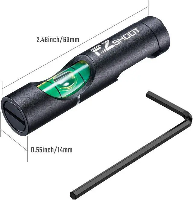 Alt view image 6 of 6 - CVLIFE Level Bubble Guns Rifle Scope Mount 10MM For 20MM 21MM Picatinny Weaver Rail Rifle Sight Scope Mounting Kit