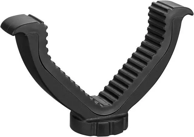 Alt view image 2 of 6 - CVLIFE Shooting Rest Tripod Durable Adjustable Height Rifle Shooting Tripod 360 Degree Rotation V Yoke Stand, Portable Aluminum Construction for Target Shooting, Hunting and Outdoor Activities