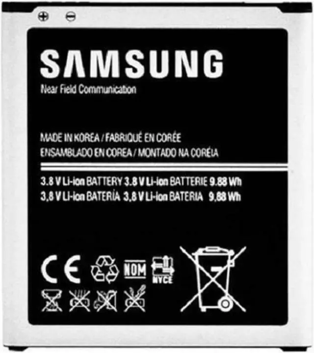 Alt view image 11 of 11 - Original OEM Samsung Galaxy S4 Replacement Battery with NFC,  i9500 i545 i337, B600BU/E, 2600mAh
