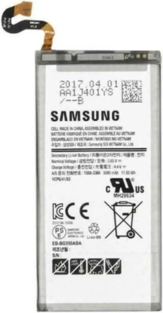 Alt view image 12 of 12 - Original Samsung Galaxy S8 EB-BG950ABA Internal Replacement Battery