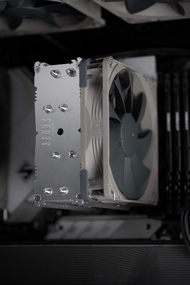 Alt view image 7 of 15 - Noctua NH-U12S Redux, High Performance CPU Cooler with NF-P12 redux-1700 PWM 120mm Fan (Grey)