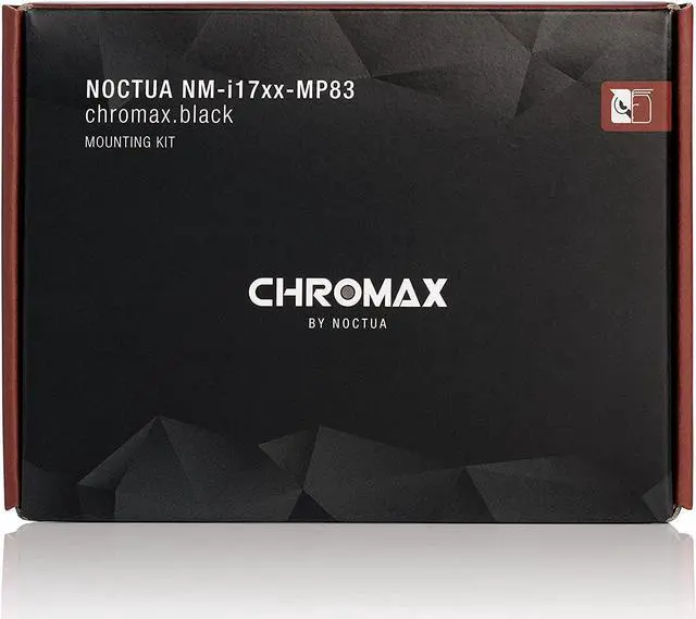 Alt view image 2 of 3 - Noctua NM-i17xx-MP83 chromax.Black, Mounting Kit for Noctua CPU Coolers on Intel's LGA1700 Platform (Black)