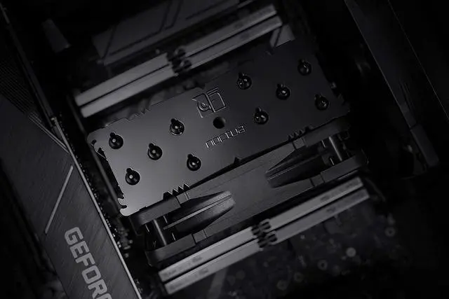 Alt view image 4 of 7 - Noctua NH-U12S chromax.Black, 120mm Single-Tower CPU Cooler (Black)