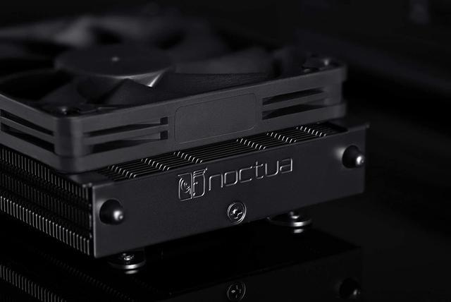 Alt view image 5 of 6 - Noctua NH-L9a-AM4 chromax.Black, Low-Profile CPU Cooler for AMD AM4 (Black)