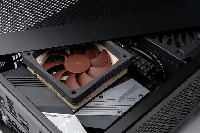 Alt view image 2 of 5 - Noctua NA-FD1, Fan Duct Kit for NH-L9i and NH-L9a Series CPU Coolers (Black)