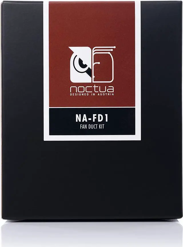 Alt view image 5 of 5 - Noctua NA-FD1, Fan Duct Kit for NH-L9i and NH-L9a Series CPU Coolers (Black)