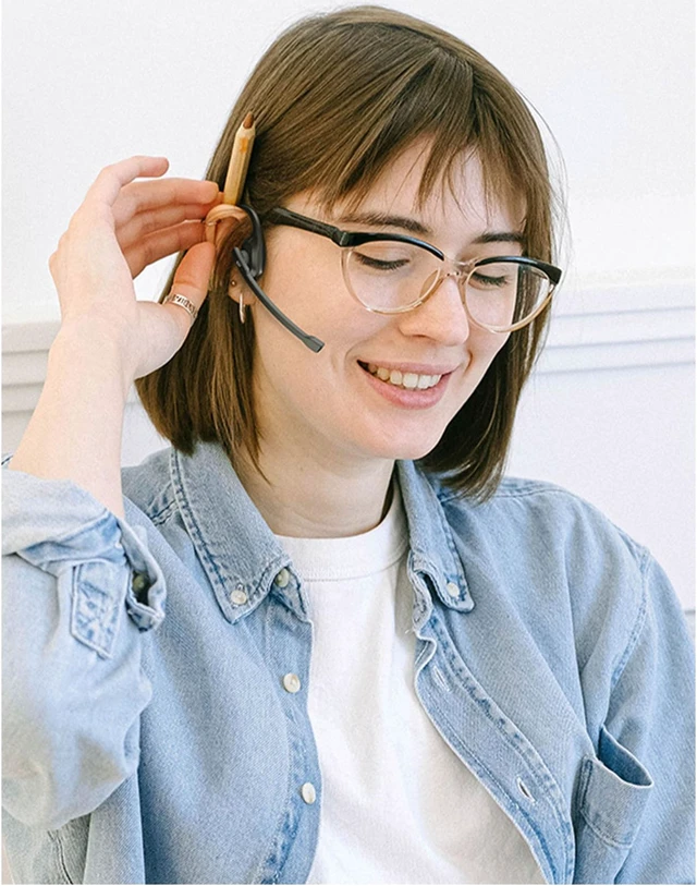 Conduction Labs Chat Advanced Ultra Light Bluetooth Directional Audio ...