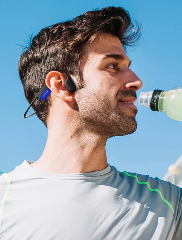 Alt view image 3 of 7 - OPN Sound Mezzo+ Open-Ear Wireless Bone Conduction Advanced Headphones