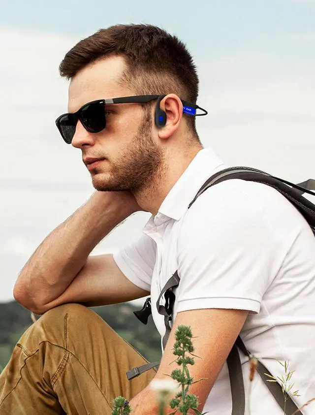 Alt view image 4 of 7 - OPN Sound Mezzo+ Open-Ear Wireless Bone Conduction Advanced Headphones