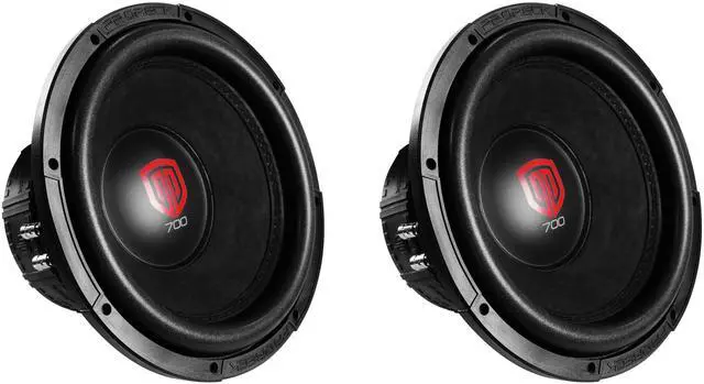 Main image of PRORECK Car Subwoofer 7Series 10inch 1800W Max,800W RMS, Dual Voice Coil, Subwoofer for Car Audio Systems(1 Pair) (10Dual 4Ohm x 2)