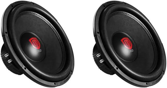 Main image of PRORECK Car Subwoofer 7Series 12Inch 1800W Max,800W RMS, Dual Voice Coil, Subwoofer for Car Audio Systems(1 Pair) (12Dual 4Ohm x 2)