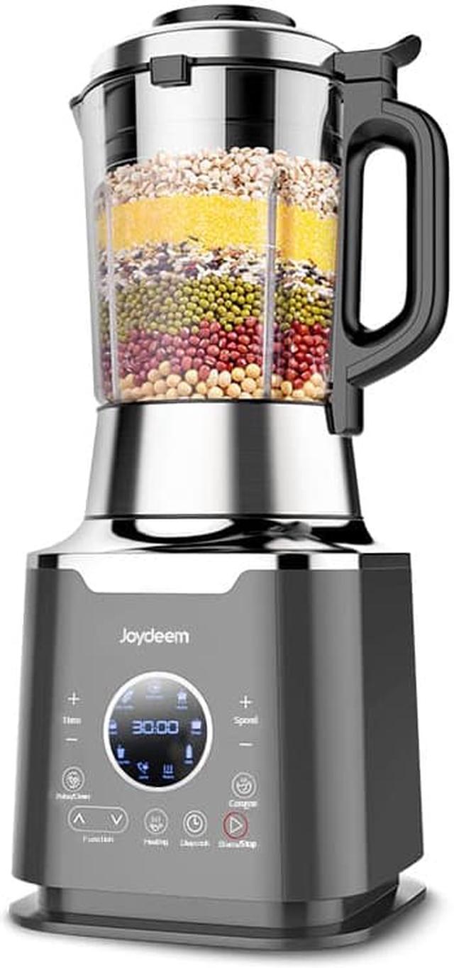 Joydeem Cooking Blender JD-D16 with Stew Pot, Countertop Blender for Shakes  & Smoothies and Hot Soup, Soy Milk Maker, 59Oz 1200w Black 