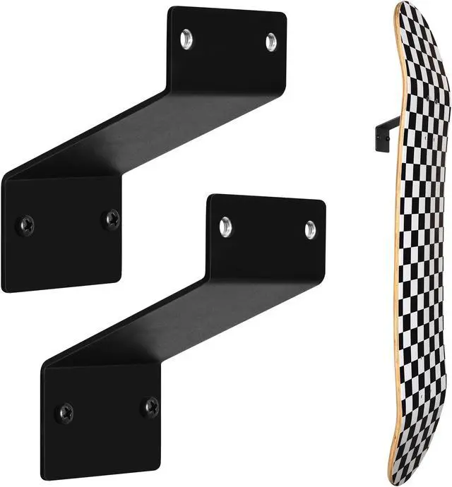 Main image of MIUONO Skateboard Wall Mount, Skateboard Deck Holder Wall Display Shelf