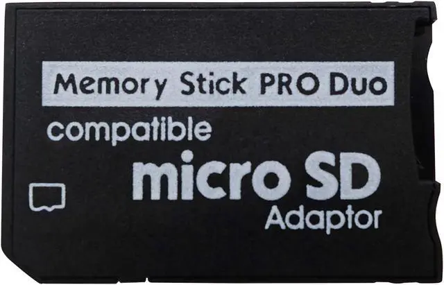 Alt view image 2 of 7 - PSP Memory Stick Adapter, Funturbo Micro SD to Memory Stick PRO Duo MagicGate Card for Sony Playstation Portable, Camera, Handycam