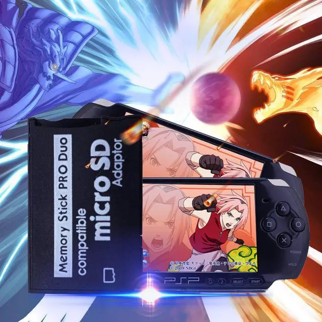 Alt view image 7 of 7 - PSP Memory Stick Adapter, Funturbo Micro SD to Memory Stick PRO Duo MagicGate Card for Sony Playstation Portable, Camera, Handycam