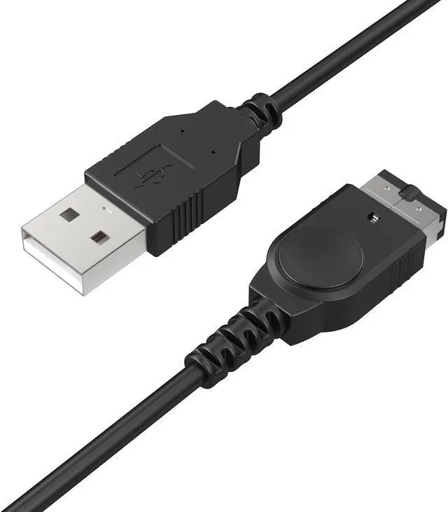 Alt view image 3 of 7 - FunTurbo GBA SP Charger Cable, Gameboy Advance SP Charging Cord NDS Charger Cord for Original Nintendo DS USB & Power Cable 3.9 ft (2 Pack)